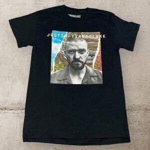 Justin Timberlake Man Of The Woods Short Sleeve T Shirt‎ Black Size Small